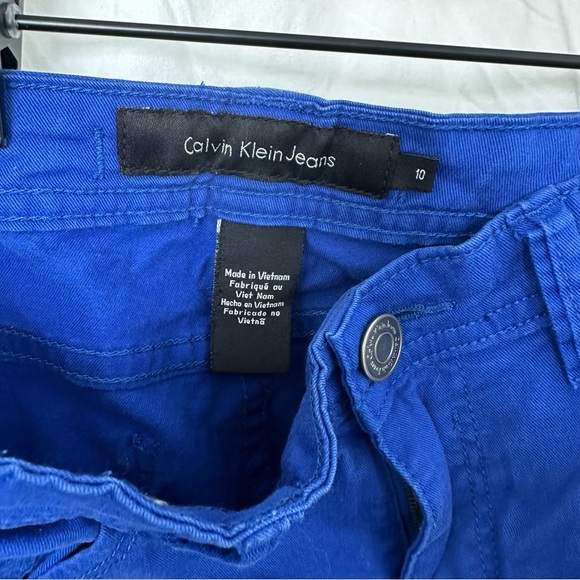 Calvin Klein Women's Blue Jeans size 10 - Picture 6 of 6